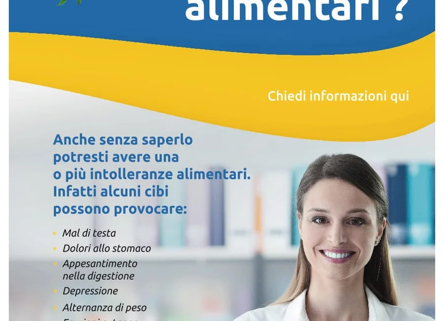 Intolleranze alimentari — Farmacia del Quadrivio